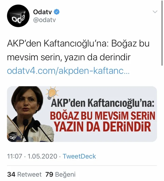 AK Partili Bayram Şenocak’tan darbe imasında bulunan CHP’li Canan Kaftancıoğlu’na sert eleştiri: Şahindi, güvercine döndü