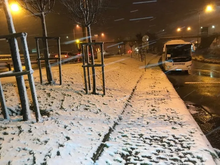 İstanbul kar yağışı son dakika | Beyaz örtü İstanbul’u kapladı! İşte o görüntüler