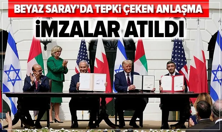 İsrail, BAE ve Bahreyn arasında anlaşma