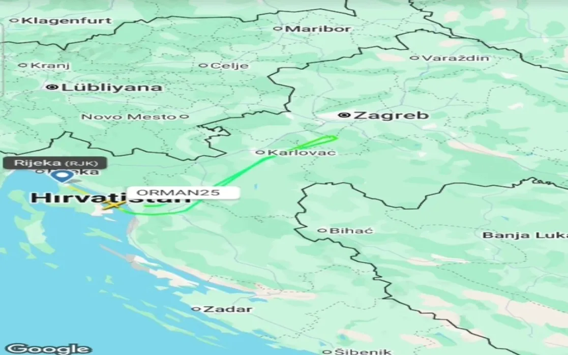 DÜŞEN UÇAĞIN RADAR GÖRÜNTÜSÜ ORTAYA ÇIKTI