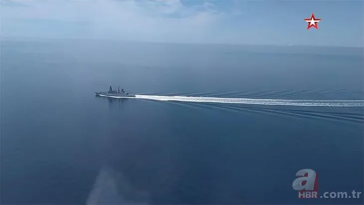 Türkiye'nin dibinde Rusya-İngiltere gerginliği! TV'ler görüntüleri yayınladı
