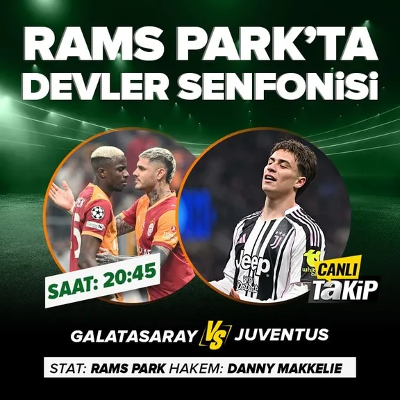 CANLI | Galatasaray - Juventus