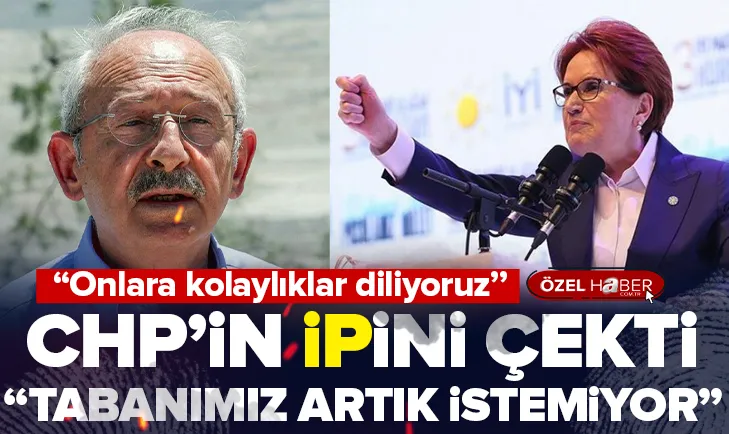 İYİ Parti: Tabanımız ittifak istemiyor