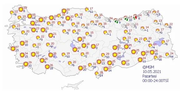 Meteorolojiden kuvvetli rüzgar yağış ve fırtına uyarısı | İstanbul Ankara İzmir ve diğer illerdeki hava durumu - 2