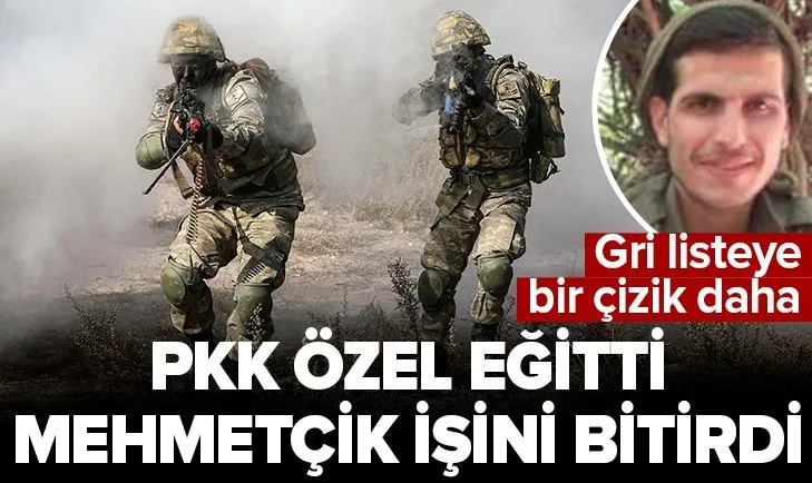 Son dakika: PKK’nın özel eğittiği gri kategorideki terörist Fırat Gizlenç etkisiz hale getirildi