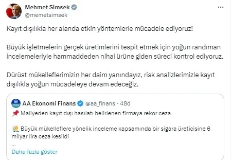 maliyeden-kayit-disi-hasilati-belirlenen-firmaya-rekor-ceza-bakan-simsek-yogun-mucadeleye-devam-edecegiz-1722762466259.jpg Maliyeden kayıt dışı hasılatı belirlenen firmaya rekor ceza! Bakan Şimşek: Yoğun mücadeleye devam edeceğiz - 4