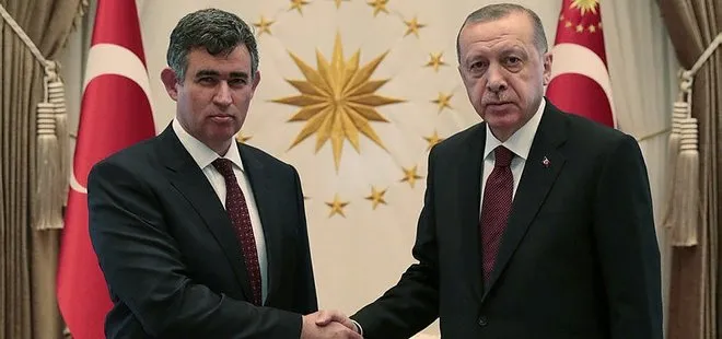 Başkan Erdoğan Metin Feyzioğlu’nu kabul etti