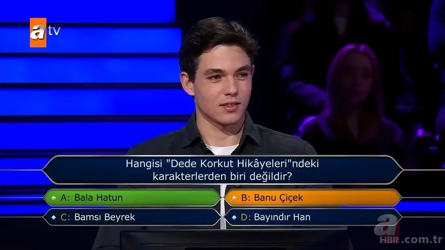 1 milyonluk sorunun cevabı ne? Kim Milyoner Olmak İster geçmişten günümüze tüm milyonluk sorular ve cevapları... 16