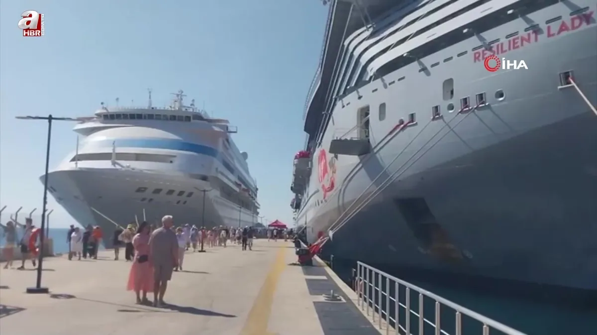 Bodrum’a 3 bin 308 yolcu getirdi