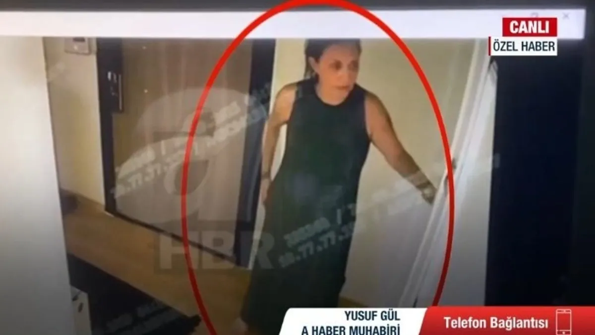 Bu görüntüler sadece A Haber'de! İşte ünlü sanatçı Güllü'nün ölmeden önceki son anları... Eyvah düşmüş, aşağıya koş