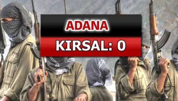 PKK’lı hainlerin il il dağılımı