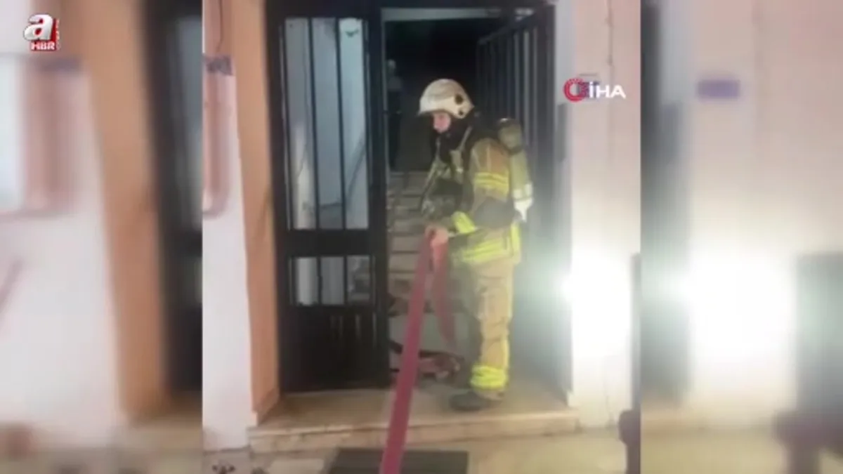 Mudanya'da bir apartmanda 4'üncü kez yangın paniği: Aynı şahıs gözaltında