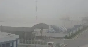 Ordu’da hava ulaşımına sis engeli