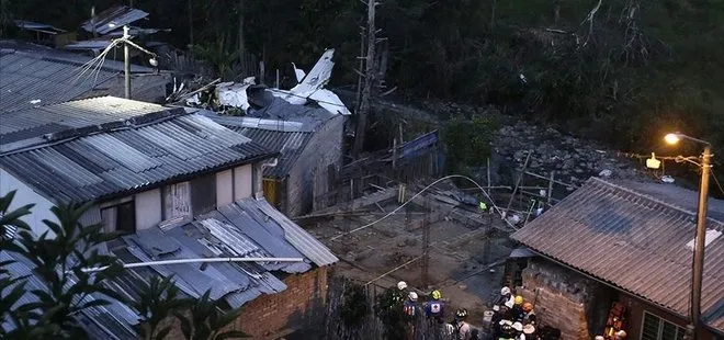 Kolombiya’da uçak düştü: 7 ölü