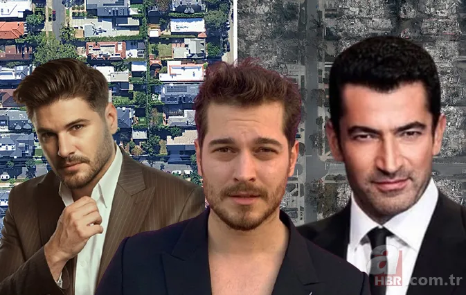 Milyonluk malikaneler küle döndü! Los Angeles'ta evi yanan Türk ünlüler... 1