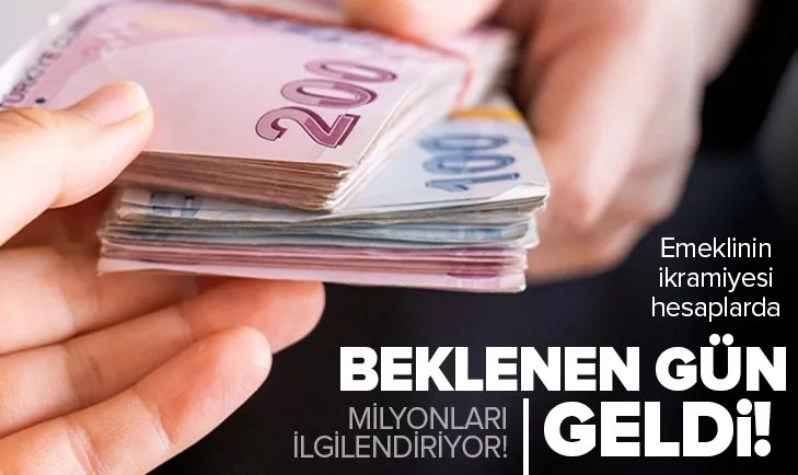 Beklenen gün geldi çattı: Emeklinin 1.100 TL ikramiyesi hesaplarda