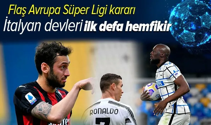 İtalyan devleri Juventus, Milan ve Inter, İtalya Serie A'da devam etmek istiyor