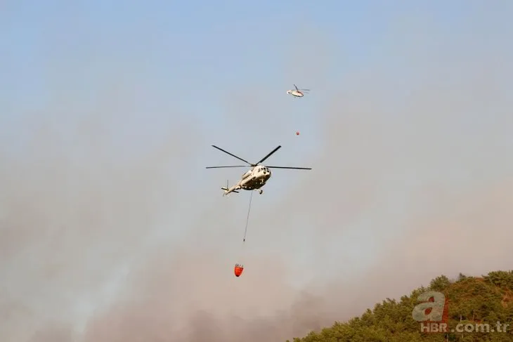 Muğla’da orman yangını! 18 saat sonra kontrol altına alındı