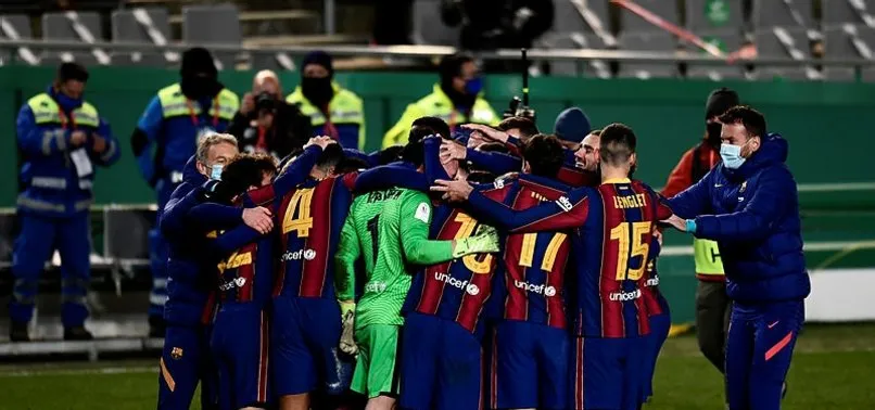 Barcelona kupada finale yükseldi