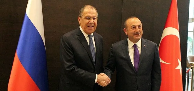 Son dakika: Bakan Çavuşoğlu, Rus mevkidaşı Lavrov ile görüştü