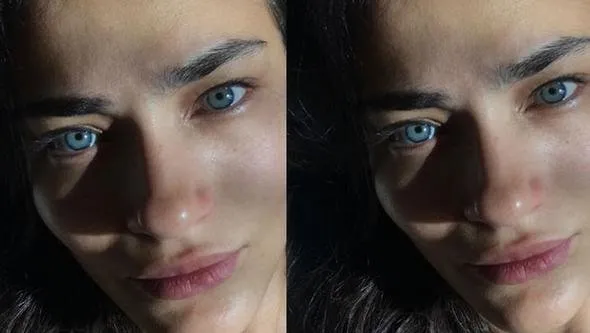 makyajsız selfie