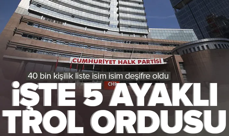 CHPnin bot hesapları mesaide!
