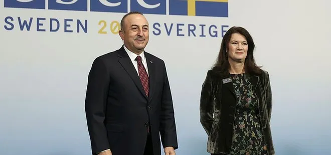 Son dakika: Son dakika: Dışişleri Bakanı Mevlüt Çavuşoğlu İsveçli mevkidaşı Linde ile görüştü