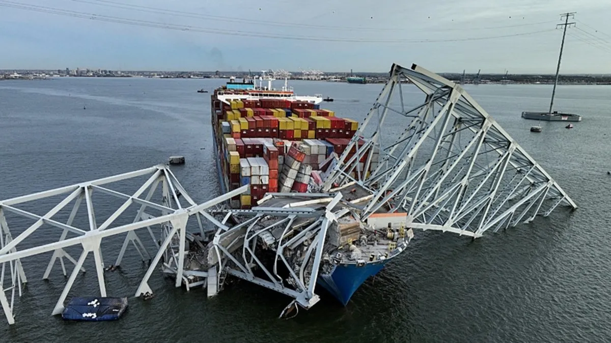 ABD'deki köprüyü yıkan gemi kazasında yeni detaylar! Jeneratör devreye girdi ama motor çalışmadı! Trafiği durdurun emri...