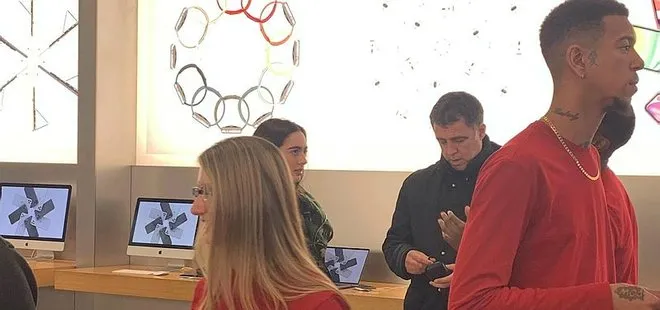 Firari FETÖ’cü Hakan Şükür, ABD’de Apple mağazasında ortaya çıktı
