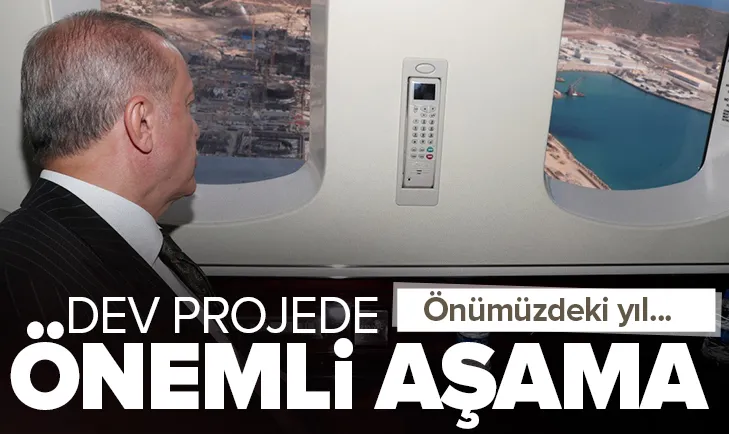 Dev projede son durum