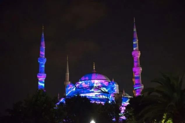 Sultanahmet Camii’nde video haritalama