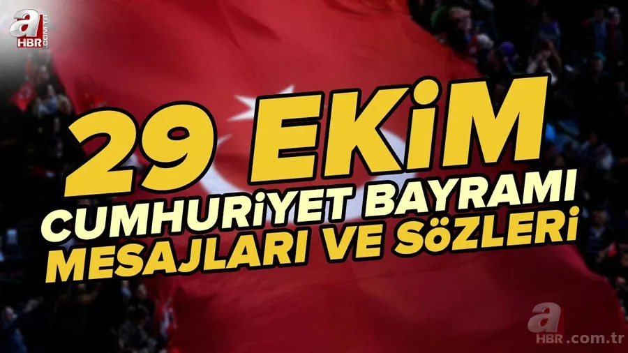 Kısa, uzun, anlamlı ve en farklı 29 Ekim 2022 sözleri ve mesajları! Instagram, Whatsapp, Facebook... | 29 EKİM CUMHURİYET BAYRAMI MESAJLARI 1