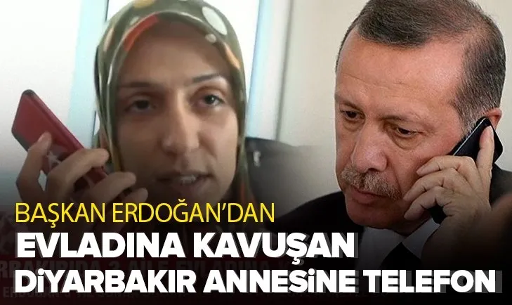 Son dakika: Başkan Erdoğan 3 yıl sonra evladına kavuşan Ayşegül anneyle görüştü