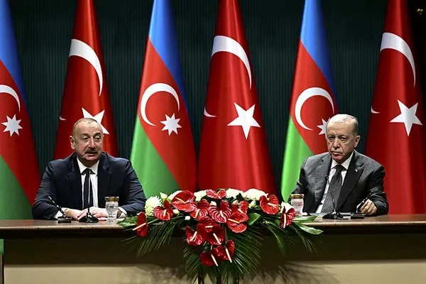 Başkan Erdoğan ve Azerbaycan Cumhurbaşkanı Aliyev’den ortak basın toplantısı: Türk dünyası birleşmeli