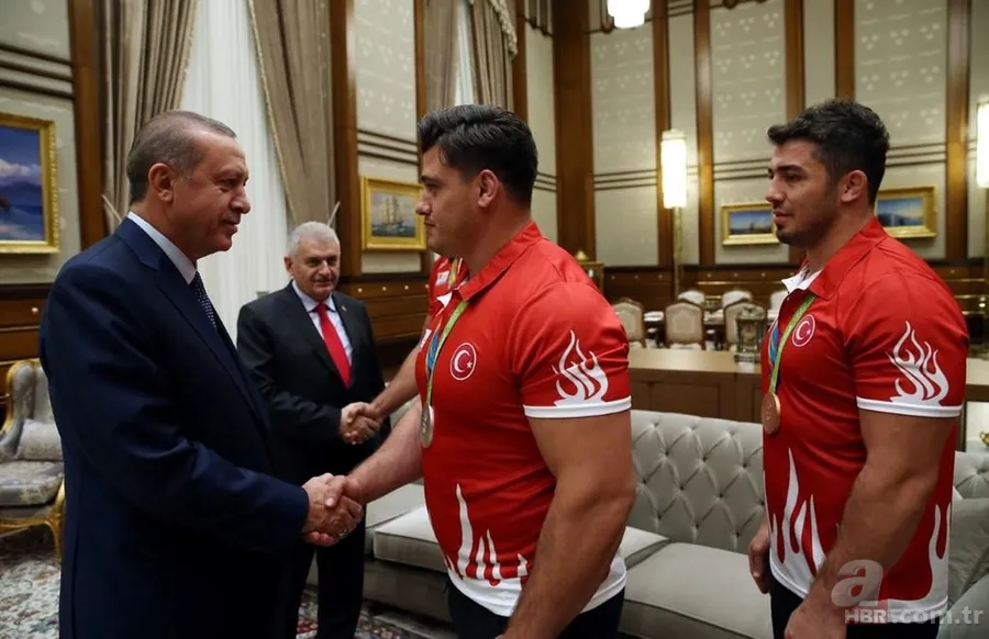 Erdoğan, Rio 2016 Olimpiyat Oyunlarında madalya kazanan Türk sporcuları kabul etti 21