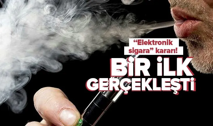 ABD’den elektronik sigara kararı! Bir ilk gerçekleşti | RJ Reynolds’ın Vuse markasına...
