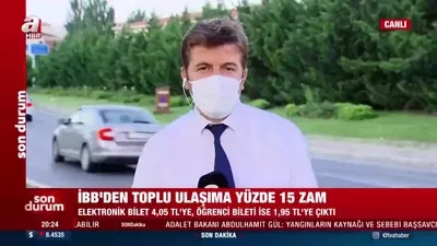 İBB’den toplu taşımaya yüzde 15 zam!