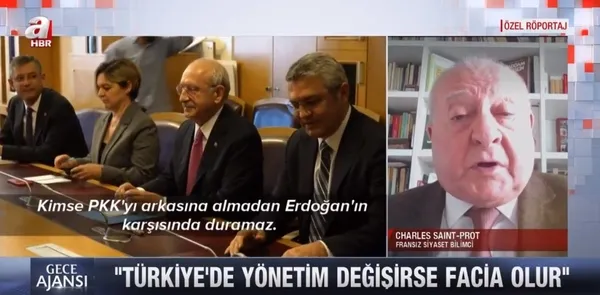 Fransız Siyaset Bilimci Charles Saint-Prot: Türkiye için tek çözüm Erdoğan!