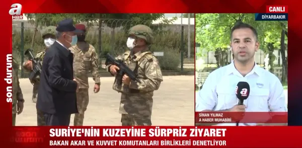 Son dakika: Milli Savunma Bakanı Hulusi Akar 2. Ordu İleri Komuta Yeri'nde - 1