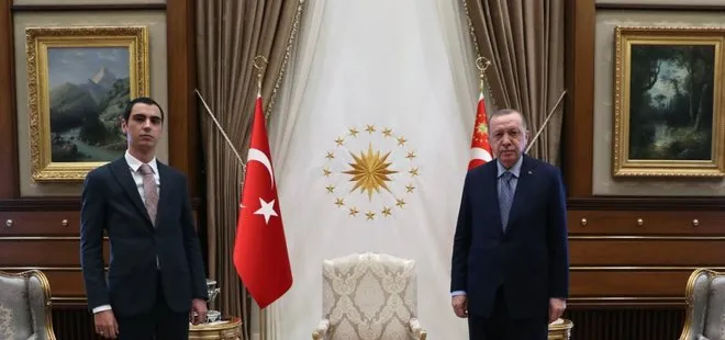 Başkan Erdoğan Muhsin Yazıcıoğlu’nun oğlu Furkan Yazıcıoğlu’nu kabul etti