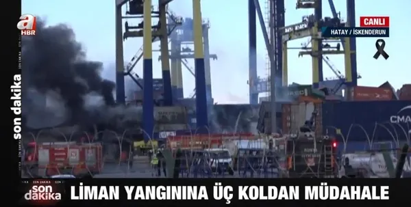 Son dakika: Denizcilik Genel Müdürlüğü’nden İskenderun Limanı’ndaki yangın hakkında flaş açıklama! Yangın kontrol altına alındı mı?