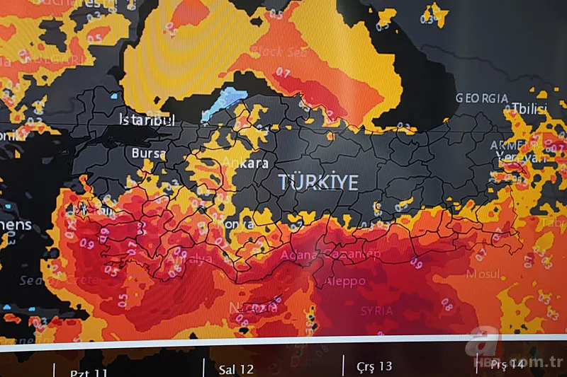 Kavurucu yaz YENİ HAFTADA geri döndü! Meteoroloji uyardı: 22 il 40 dereceyi geçti! Güney yanıyor, Kuzey ve Doğu’da yağış var 5