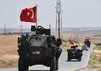 TSK'dan Münbiç hattında 34'üncü devriye