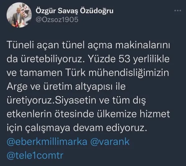 Bakan Mustafa Varank’tan CHP’nin fonladığı Tele 1’e sert tepki: Hem cahiller hem de utanmaz!