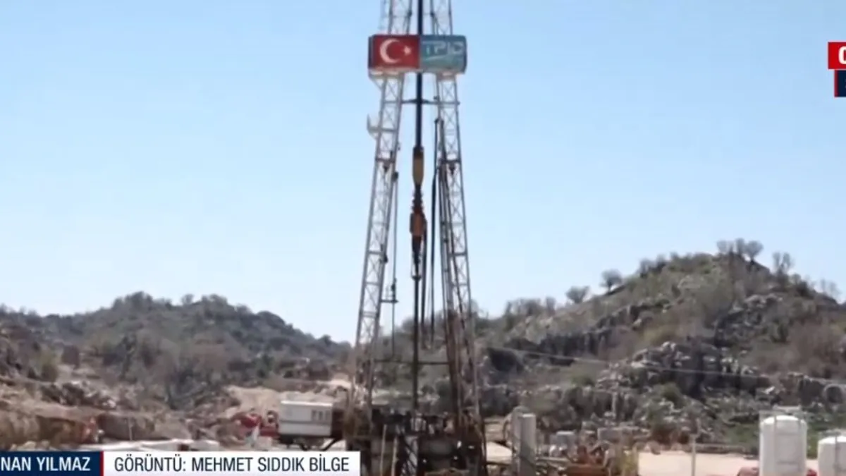 İşte Türkiye'nin petrol kuyuları A Haber Gabar'daki petrol tesisinde İşte