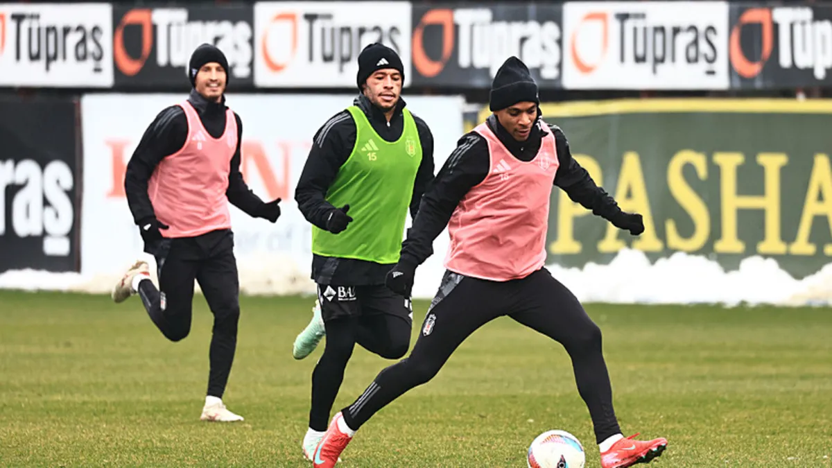 Beşiktaş'ın yeni transferi Keny Arroyo ilk antrenmanında!