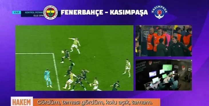 TFF tüm MHK kaydını yayınladı! İşte Fenerbahçe ve Galatasaray maçındaki tartışılan kararlar