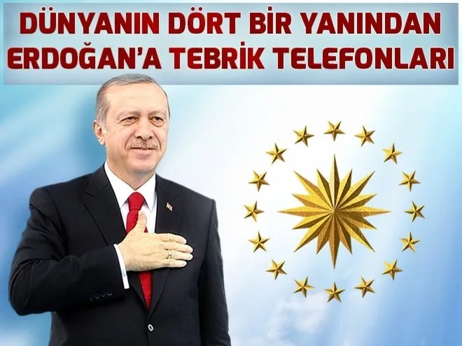 Nazarbayev, Putin, Ruhani ve Poroşenko'dan Erdoğan'a tebrik - 1