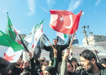 Azez’de teröriste tepki Türkiye’ye davet