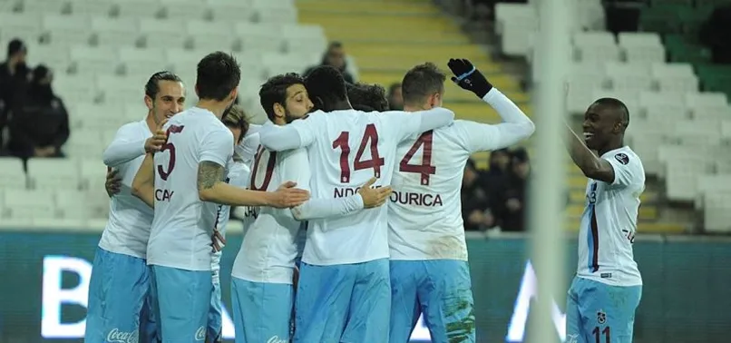Trabzonspor, Bursaspor'u mağlup etti